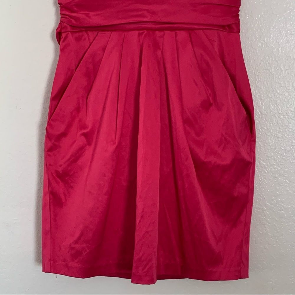 Forever 21 Pink Strapless Dress Size Large - Picture 5 of 10
